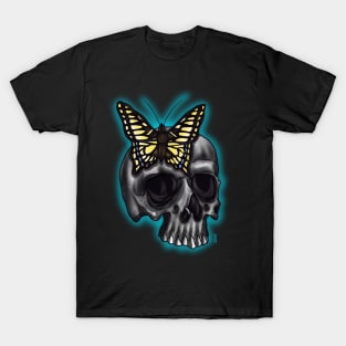 Skull and butterfly T-Shirt